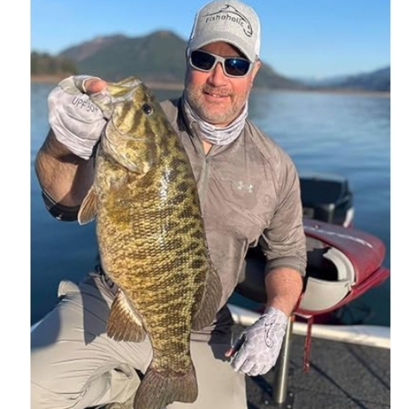 Pro Series Polarized Fishing Sunglasses Rubber Accents UV400 Protection Blue - Picture 5 of 7